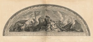 Holanda, Centro del Salón de la Guerra en la Arcada que Abre a la Galería [pl. 39]