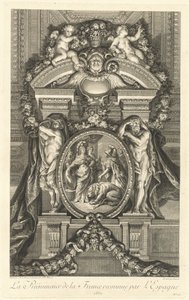 La preeminencia de Francia reconocida por España 1662 [pl. 17]