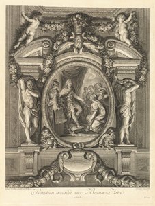 Protección concedida a las bellas artes 1663 [pl. 24] de Jean Baptiste Masse