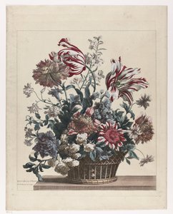 Cesta con Flores Bloemenmand de Jean Baptiste Monnoyer
