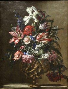 Flores en un jarrón. de Jean Baptiste Monnoyer
