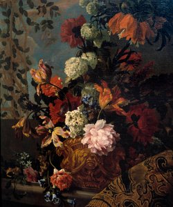 Naturaleza muerta de flores de Jean Baptiste Monnoyer