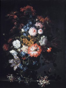 Naturaleza muerta con flores de Jean Baptiste Monnoyer