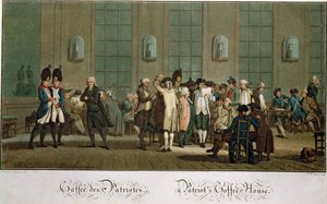 Una casa de café patriota (primera edición) (siglo XIX) de Jean Baptiste Morret