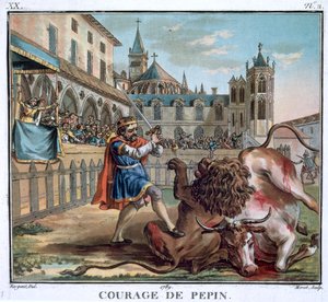El Coraje de Pepin, 1789 de Jean Baptiste Morret