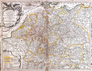 Mapa de Alemania (1703)