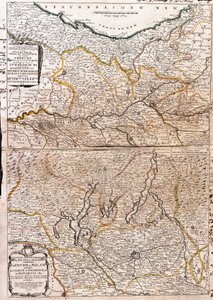Mapa del área de Milán (Italia)