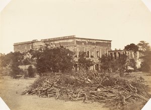 [Casa Metcalfe, Delhi], 1858-61 de Jean Baptiste Oscar Mallitte
