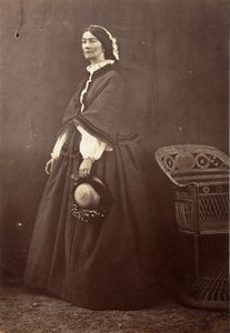 [La condesa Canning, Simla], 1861 de Jean Baptiste Oscar Mallitte