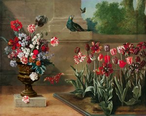 Esquina del jardín de Monsieur de la Bruyère, 1744