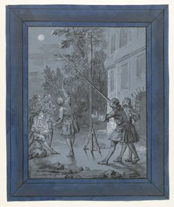Un animal en la luna / Un Animal dans la Lune
Ilustraciones para fábulas de Jean de La Fontaine (título de la serie) de Jean Baptiste Oudry