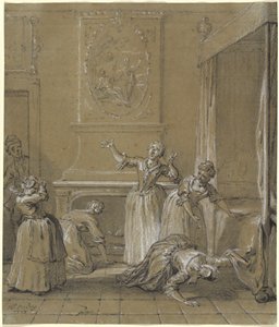 Se encuentra el cuerpo muerto del huésped que se había escondido de Jean Baptiste Oudry