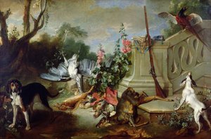 El regreso de la caza, 1732