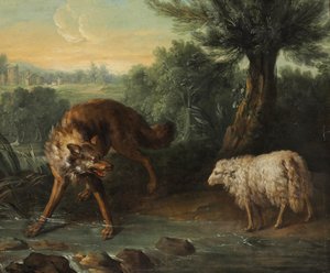 El lobo y el cordero