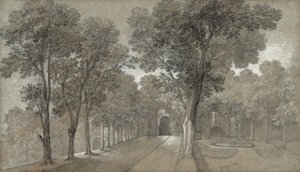 Vista del parque en Arcueil de Jean Baptiste Oudry
