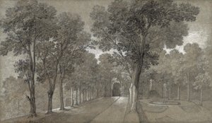 Vista del parque en Arcueil de Jean Baptiste Oudry
