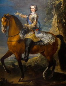 El joven Luis XV, rey de Francia de Jean Baptiste & Parrocel Charles (1688 1752) van Loo