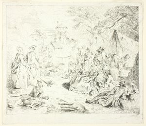 Halte de Soldates de Jean Baptiste Pater