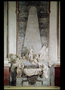 Tumba del mariscal Maurice de Saxe (1696-1750) 1756-77 de Jean Baptiste Pigalle