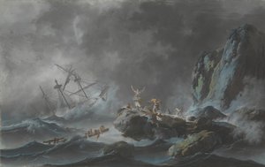 Un Naufragio en una Tormenta