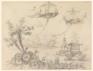 Fantasía de chinoiserie de Jean Baptiste Pillement