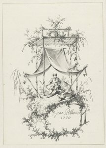 Composición en estilo Chinoiserie de Jean Baptiste Pillement