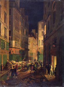 Llegada de Luis Felipe (1773-1810) al Palais-Royal, 30 de julio de 1830, después de una pintura de Horace Vernet, 1836 de Jean Baptiste Prudent Carbillet