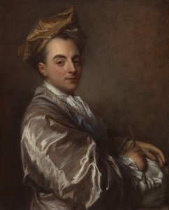 Retrato de un escultor de Jean Baptiste Santerre