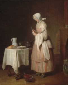 La enfermera atenta de Jean Baptiste Simeon Chardin