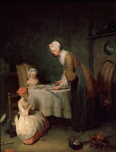 Gracia Antes de la Cena Le Bénédicité