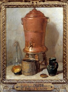 La fuente de cobre de Jean Baptiste Simeon Chardin