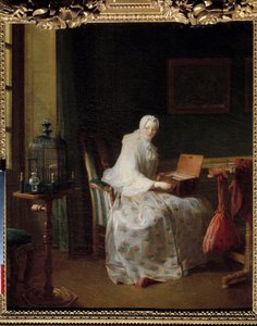 La serinette o dama variando sus diversiones de Jean Baptiste Simeon Chardin