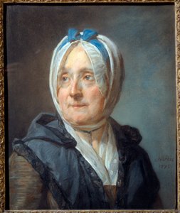 Retrato de Madame Chardin nacida Françoise Marguerite Pouget (1707-1791) de Jean Baptiste Simeon Chardin