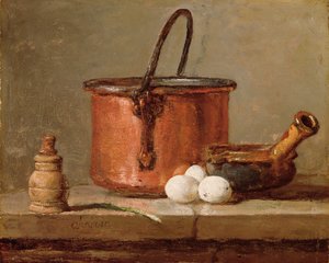Naturaleza Muerta, c.1732 de Jean Baptiste Simeon Chardin