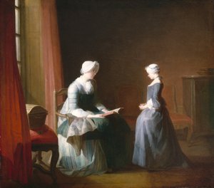 La buena educación, c.1753