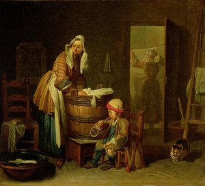 La lavandera de Jean Baptiste Simeon Chardin