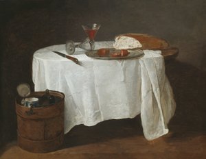 El mantel blanco