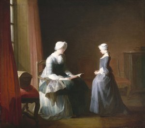 La buena educación de Jean Baptiste Simeon Chardin