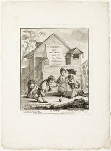 Herraduras, de Los juegos de los erizos de París de Jean Baptiste Tilliard I