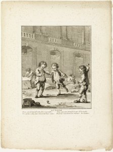 La cima, de Los juegos de los erizos de París de Jean Baptiste Tilliard I