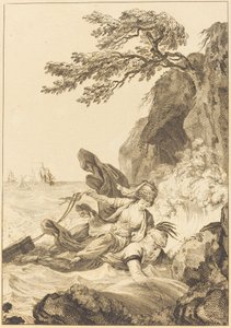 La prometida del rey de Garbe: La caja de Jean Baptiste Tilliard after Charles Monnet