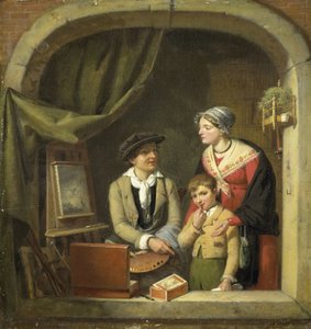 Convertirse en pintor de Jean Baptiste Van  Eycken