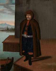 El hombre de la isla de Patmos de Jean Baptiste Vanmour (workshop of)