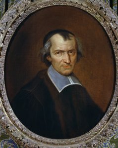 Retrato de Antoine Arnauld (1612-1694), teólogo jansenista francés, pintura de Jean Baptiste de Champaigne (1631-1681) de Jean Baptiste de Champaigne