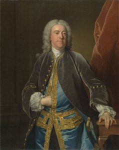 El Muy Honorable Stephen Poyntz, de Midgeham, Berkshire, c.1740 de Jean Baptiste van Loo