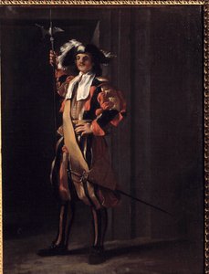 Suizo de la Guardia Pontificia de Jean Barbault