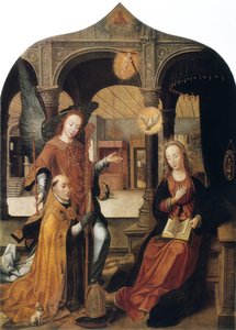 Anunciación, 1516-1517 de Jean the Elder Bellegambe