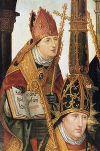 Anunciación (detalle), 1516-1517 de Jean the Elder Bellegambe