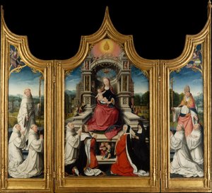 El retablo de Le Cellier, 1509 de Jean Bellegambe