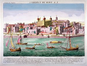 Torre de Londres, 1760 de Jean Benoit Winckler